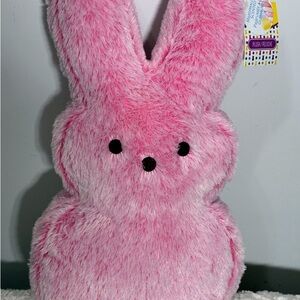 Peeps plush marshmallow scented pink bunny NWT soft fun and smells great